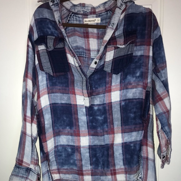 Blank NYC Tops - Flannel Blank NYC top size XS